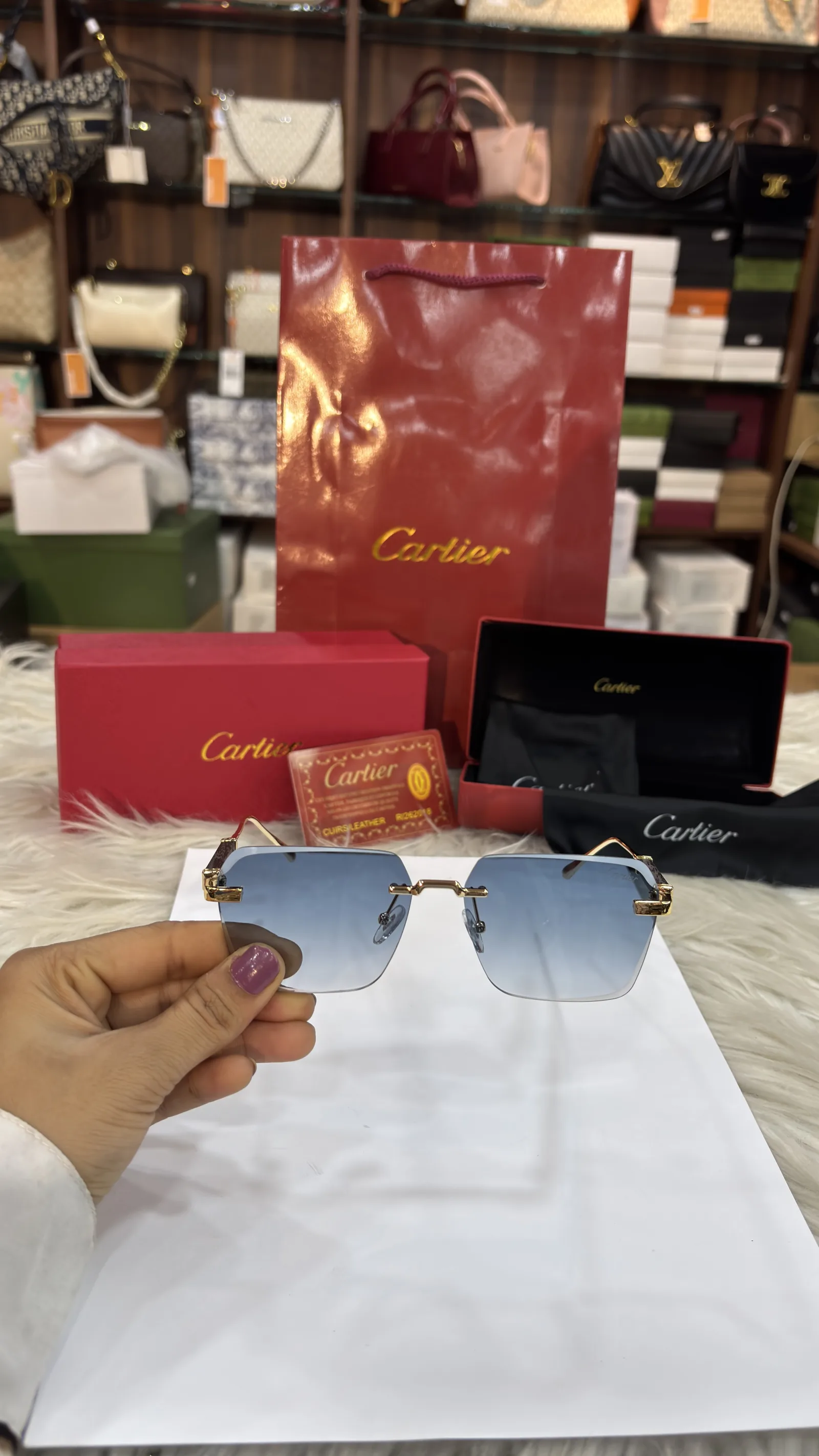 CARTIER SUNGLASSES 182