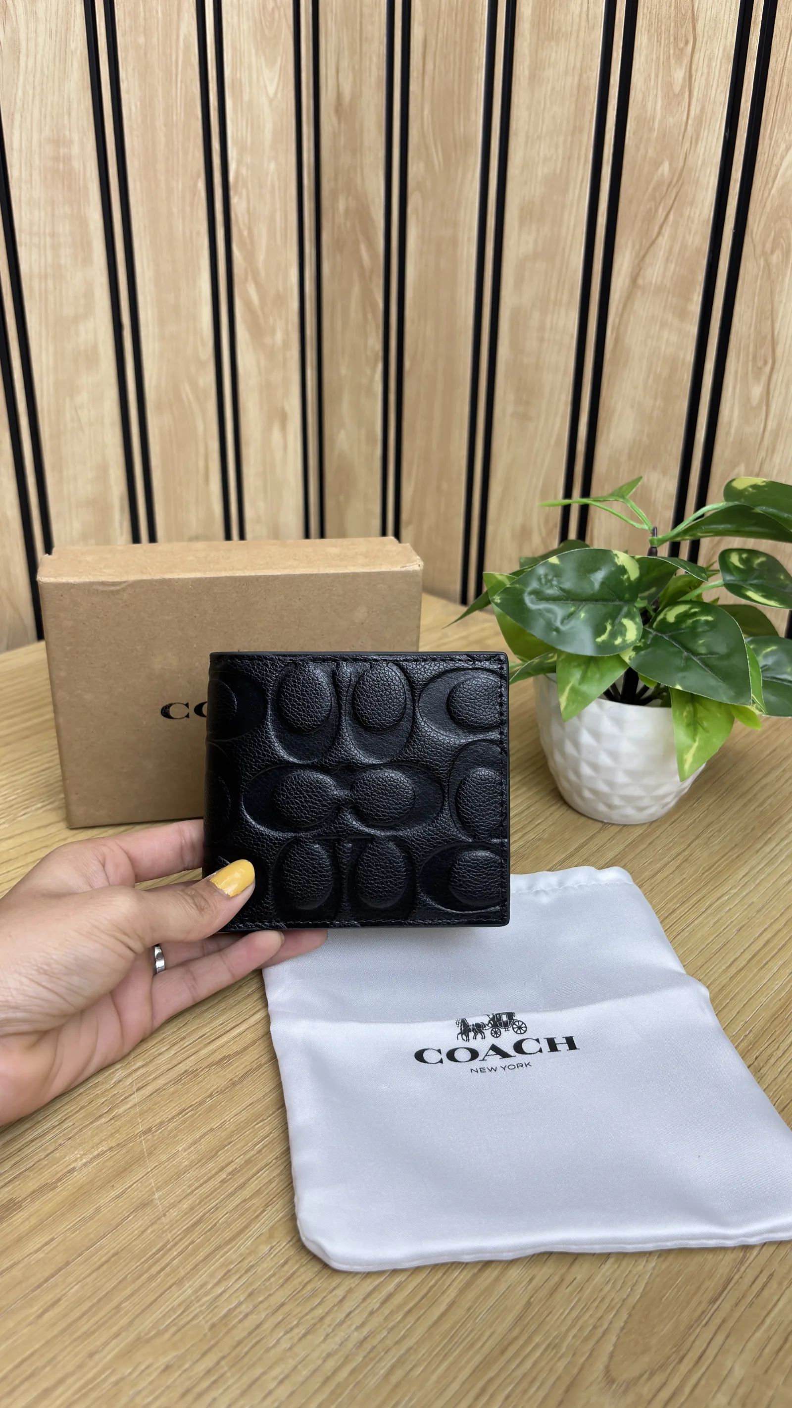 COACH OG SERIES MALE WALLET