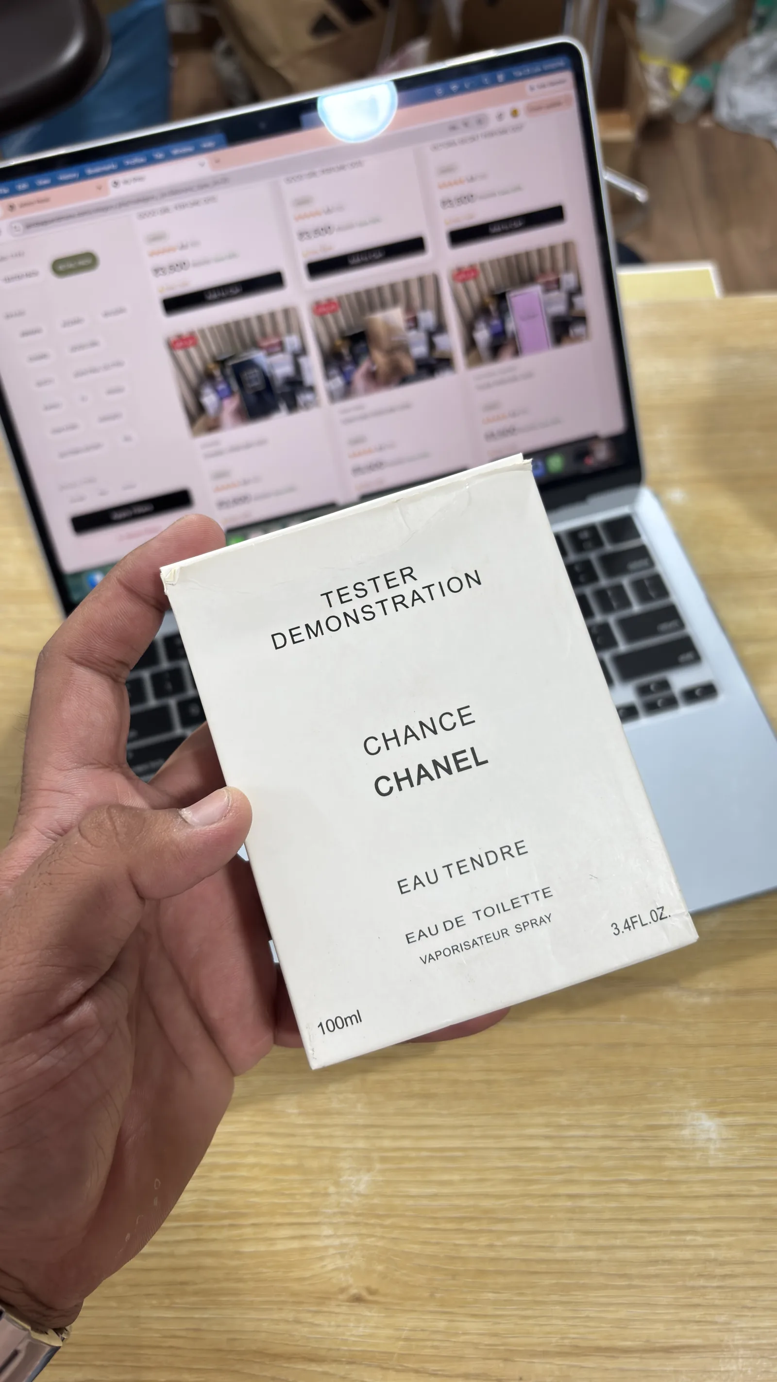 CHANEL CHANCE TESTER PERFUME 0003
