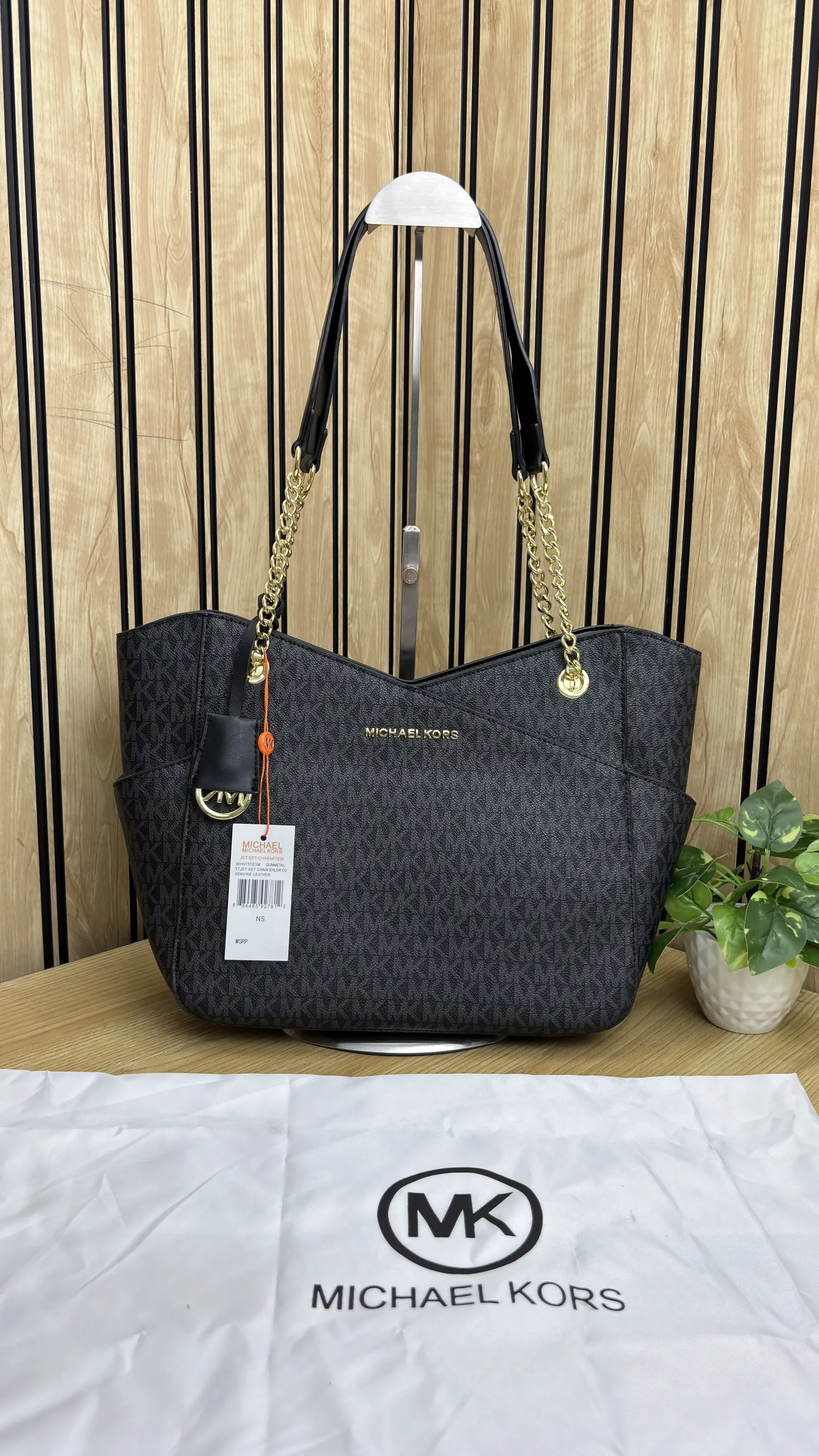 MK WAVE TOTE BAG