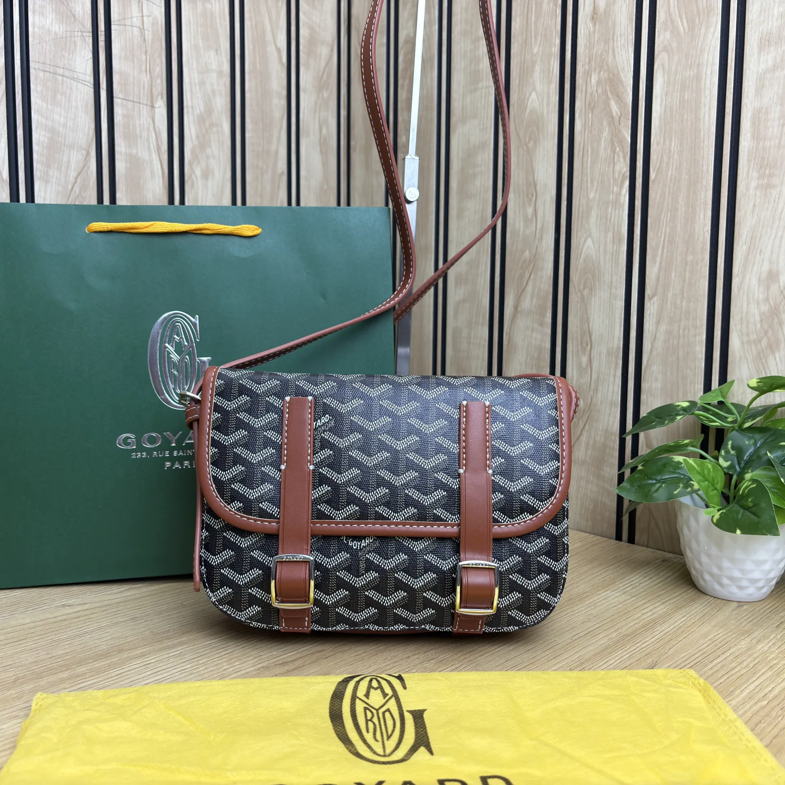 GOYARD UNISEX SIDE BAG