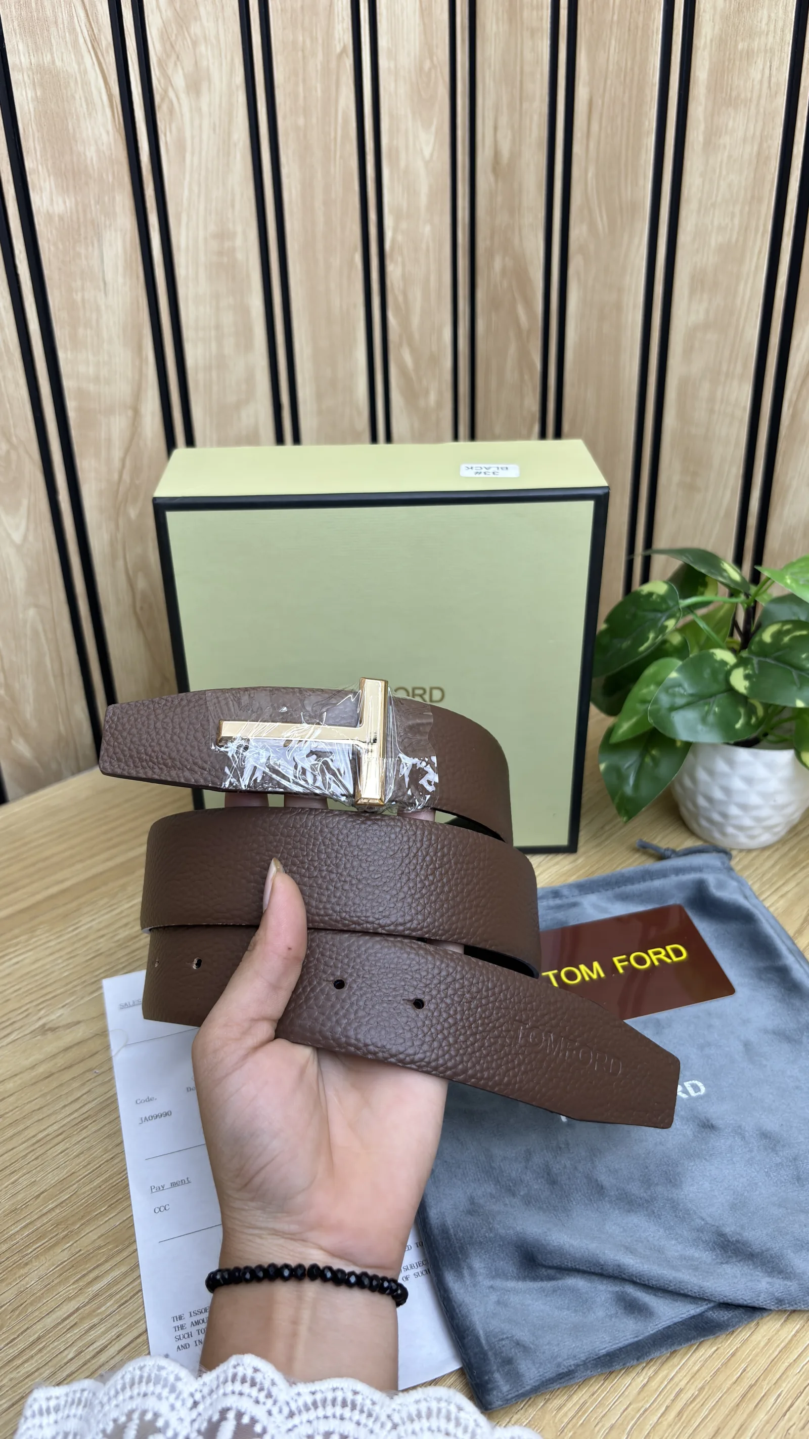 TOM FORD BELT 0056